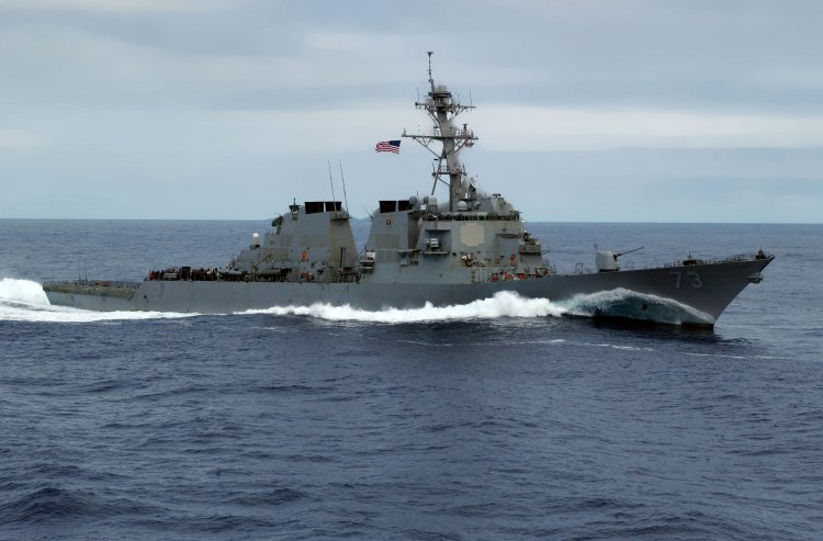 Image: U.S. Navy Destroyer USS Decatur (DDG 73)